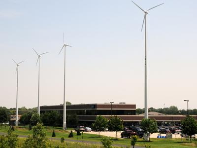 Renewegy, LLC received a $525,000 Recovery Act loan to help start its smaller-scale wind turbine business. This fall, the company will begin production on its first batch of turbine systems. | Photo courtesy of Renewegy Renewegy, LLC received a $525,000 Recovery Act loan to help start its smaller-scale wind turbine business. This fall, the company will begin production on its first batch of turbine systems. | Photo courtesy of Renewegy