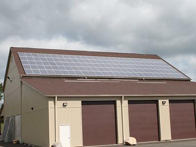 Solar panels have been installed at a shelter facility near Ulster County Fairgrounds. | Photo courtesy of Ulster County Solar panels have been installed at a shelter facility near Ulster County Fairgrounds. | Photo courtesy of Ulster County