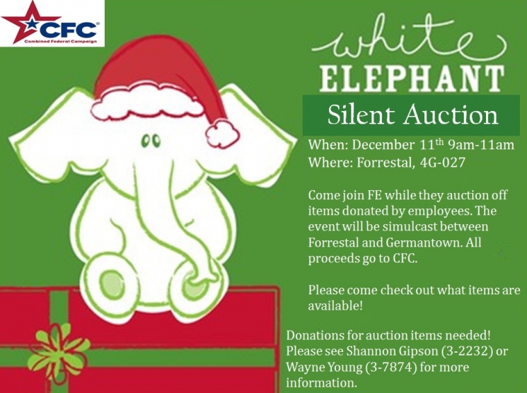White Elephant Silent Auction White Elephant Silent Auction