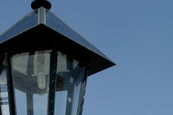 This is one of the 100 decorative solar-powered LED lights that replaced natural gas-powered streetlights in the city of Deming, New Mexico. | DOE photo This is one of the 100 decorative solar-powered LED lights that replaced natural gas-powered streetlights in the city of Deming, New Mexico. | DOE photo