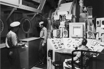 Navy personnel stationed in Idaho Falls, Idaho, in the mid 1950s learn how to operate the Nautilus S1W, the prototype of the Navy's first nuclear-powered submarine. | Photo courtesy of Idaho National Laboratory Navy personnel stationed in Idaho Falls, Idaho, in the mid 1950s learn how to operate the Nautilus S1W, the prototype of the Navy's first nuclear-powered submarine. | Photo courtesy of Idaho National Laboratory