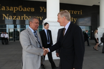 Last month, Deputy Secretary Daniel Poneman made his third official visit to Kazakhstan, where he met with public and private officials over the course of two days. Last month, Deputy Secretary Daniel Poneman made his third official visit to Kazakhstan, where he met with public and private officials over the course of two days.