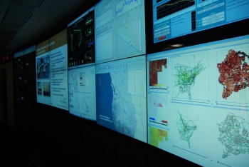 Pacific Northwest National Laboratory's <a href="http://www.pnnl.gov/news/release.aspx?id=948">GridLAB-D⢠tool</a> works to simulate all aspects of the energy grid from generation to end use allowing users to see the future of the grid like never before. | Photo courtesy of Pacific Northwest National Laboratory. Pacific Northwest National Laboratory's <a href="http://www.pnnl.gov/news/release.aspx?id=948">GridLAB-D⢠tool</a> works to simulate all aspects of the energy grid from generation to end use allowing users to see the future of the grid like never before. | Photo courtesy of Pacific Northwest National Laboratory.