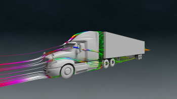 Find out how we connect scientists with innovators and entrepreneurs, like the company who used the National Labsâ supercomputing power to model aerodynamics of long-haul trucks to improve efficiency. | Image by Oak Ridge National Laboratory Find out how we connect scientists with innovators and entrepreneurs, like the company who used the National Labsâ supercomputing power to model aerodynamics of long-haul trucks to improve efficiency. | Image by Oak Ridge National Laboratory
