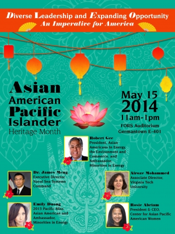 Celebrating Asian American Pacific Islander Heritage Month at the Energy Department Celebrating Asian American Pacific Islander Heritage Month at the Energy Department