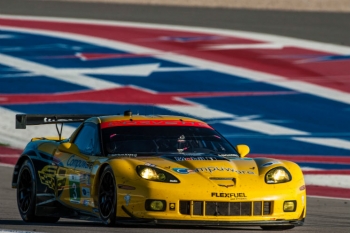 A Corvette running on E85 fuel won the GT class at Circuit of the Americas. | Photo courtesy of Rizzo Motorsports Images A Corvette running on E85 fuel won the GT class at Circuit of the Americas. | Photo courtesy of Rizzo Motorsports Images