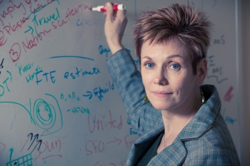 Amber Boehnlein is a physicist and heads scientific-computing applications in SLAC's Particle Physics and Astrophysics directorate. Amber Boehnlein is a physicist and heads scientific-computing applications in SLAC's Particle Physics and Astrophysics directorate.