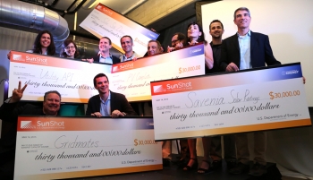 The Energy Department's SunShot Catalyst prize winners are taking aim at solar energyâs âsoft costs.â | Photo Courtesy of NREL. The Energy Department's SunShot Catalyst prize winners are taking aim at solar energyâs âsoft costs.â | Photo Courtesy of NREL.