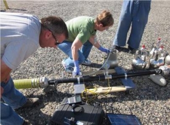 Data collection takes place during a field demonstration at the Hanford site as a case study of the analysis approach. Data collection takes place during a field demonstration at the Hanford site as a case study of the analysis approach.