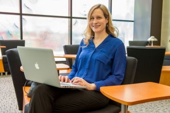 Emily Shemon, a nuclear engineer at Argonne National Laboratory, is passionate about showing young women that science, technology, and math careers are a possibility for them. Emily Shemon, a nuclear engineer at Argonne National Laboratory, is passionate about showing young women that science, technology, and math careers are a possibility for them.