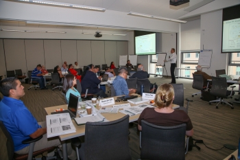 The Office of Indian Energy's Community- and Facility-Scale Tribal Renewable Energy Project Development and Finance workshop was held September 18-20 at the National Renewable Energy Laboratory in Golden, Colorado. Photo by John De La Rosa, NREL The Office of Indian Energy's Community- and Facility-Scale Tribal Renewable Energy Project Development and Finance workshop was held September 18-20 at the National Renewable Energy Laboratory in Golden, Colorado. Photo by John De La Rosa, NREL