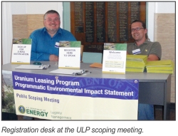 DOE Prepares Programmatic Environmental Impact Statement for the Uranium Leasing Program DOE Prepares Programmatic Environmental Impact Statement for the Uranium Leasing Program