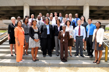 Minority Educational Institution Student Partnership Program interns at Department of Energy headquarters in Washington, D.C. | Energy Department photo. Minority Educational Institution Student Partnership Program interns at Department of Energy headquarters in Washington, D.C. | Energy Department photo.