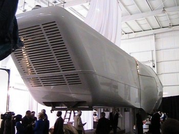 Large-scale wind turbine at Merrill Technologies Large-scale wind turbine at Merrill Technologies