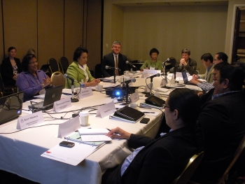 Office of Indian Energy Policy and Programs Director Tracey LeBeau meets with tribal leaders from across the United States in Portland, Oregon to discuss how to advance clean energy deployment in Indian Country. | The National Conference of State Legislatures Office of Indian Energy Policy and Programs Director Tracey LeBeau meets with tribal leaders from across the United States in Portland, Oregon to discuss how to advance clean energy deployment in Indian Country. | The National Conference of State Legislatures