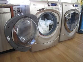 The Energy Department has adopted a new policy, changing the way it administers ENERGY STAR verification testing for appliances such as clothes washers. | Photo by Bethany Sparn, National Renewable Energy Laboratory The Energy Department has adopted a new policy, changing the way it administers ENERGY STAR verification testing for appliances such as clothes washers. | Photo by Bethany Sparn, National Renewable Energy Laboratory