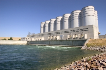 The Oahe Dam in South Dakota (pictured here) is one of the federal hydropower resources operated by the Western Area Power Administration. As part of a recent tribal leader dialogue, officials from the Energy Department, the Western Area Power Administration and South Dakota tribal leaders discussed ways to lower energy costs for tribes, including options for receiving federal hydroelectricity directly from the Western Area Power Administration instead of from third-party utilities. | Photo courtesy of South Dakota state government. The Oahe Dam in South Dakota (pictured here) is one of the federal hydropower resources operated by the Western Area Power Administration. As part of a recent tribal leader dialogue, officials from the Energy Department, the Western Area Power Administration and South Dakota tribal leaders discussed ways to lower energy costs for tribes, including options for receiving federal hydroelectricity directly from the Western Area Power Administration instead of from third-party utilities. | Photo courtesy of South Dakota state government.