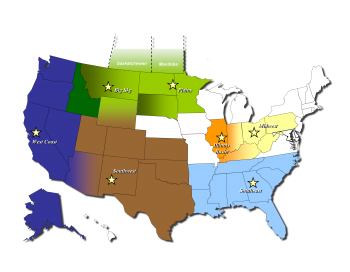 DOE has created a network of seven Regional Carbon Sequestration Partnerships (RCSPs) to help develop the technology, infrastructure, and regulations to implement large-scale CO2 storage (also called carbon sequestration) in different regions and geologic formations within the Nation. DOE has created a network of seven Regional Carbon Sequestration Partnerships (RCSPs) to help develop the technology, infrastructure, and regulations to implement large-scale CO2 storage (also called carbon sequestration) in different regions and geologic formations within the Nation.