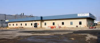 The former administration building known as building 270-Z is one of eight support buildings of the Plutonium Finishing Plant recently removed or demolished. The former administration building known as building 270-Z is one of eight support buildings of the Plutonium Finishing Plant recently removed or demolished.