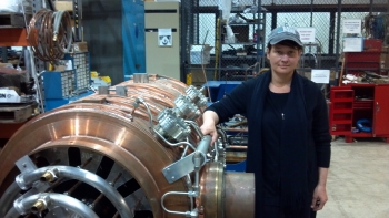 Dr. Robyn Madrak Plant is an Associate Scientist at Fermilab, working at the Accelerator Physics Center on the accelerator RF upgrades for the NOVA experiment. Dr. Robyn Madrak Plant is an Associate Scientist at Fermilab, working at the Accelerator Physics Center on the accelerator RF upgrades for the NOVA experiment.
