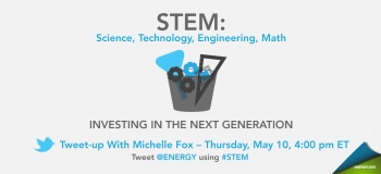 Michelle will be taking questions on STEM education as well as workforce development and training. Sheâll also be soliciting your ideas on why these initiatives are important, and what the Department can do to improve them. Michelle will be taking questions on STEM education as well as workforce development and training. Sheâll also be soliciting your ideas on why these initiatives are important, and what the Department can do to improve them.