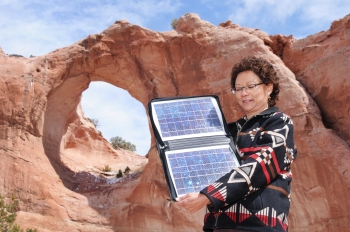 Sandra Begay-Campbell is a Principal Member of the Technical Staff at Sandia National Laboratories where she leads Sandiaâs technical efforts to assist Native American tribes with their renewable energy developments. Sandra Begay-Campbell is a Principal Member of the Technical Staff at Sandia National Laboratories where she leads Sandiaâs technical efforts to assist Native American tribes with their renewable energy developments.