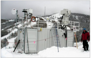 An ARM mobile research facility deployed in Steamboat Springs, CO, to begin replacing measurement methods that formerly took years and had to be done using costly aircraft operations. | Energy Department Photo | Courtesy of Atmospheric Radiation Measurement (ARM) Climate and Research Facility | An ARM mobile research facility deployed in Steamboat Springs, CO, to begin replacing measurement methods that formerly took years and had to be done using costly aircraft operations. | Energy Department Photo | Courtesy of Atmospheric Radiation Measurement (ARM) Climate and Research Facility |