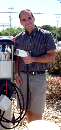 Zach Heir , a recent hire in the electric vehicle field Zach Heir , a recent hire in the electric vehicle field