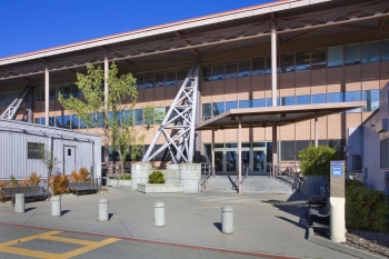 Building 90, an 89,000-square foot office building at Berkeley Lab, served as the commercial setting for the miscellaneous and electronic loads (MELs) study. 460 meters were placed throughout the building to serve as a representative sample of a wide range of device types. | Photo courtesy of Berkeley Lab. Building 90, an 89,000-square foot office building at Berkeley Lab, served as the commercial setting for the miscellaneous and electronic loads (MELs) study. 460 meters were placed throughout the building to serve as a representative sample of a wide range of device types. | Photo courtesy of Berkeley Lab.