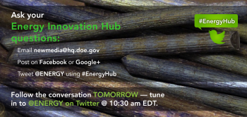 Ask Your Energy Innovation Hub Questions Ask Your Energy Innovation Hub Questions
