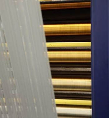 Carbon fiber under production at SGL Automotive Carbon Fibers. The facility's construction resulted in 200 jobs. (Photo courtesy of SGL Automotive Carbon Fibers) Carbon fiber under production at SGL Automotive Carbon Fibers. The facility's construction resulted in 200 jobs. (Photo courtesy of SGL Automotive Carbon Fibers)