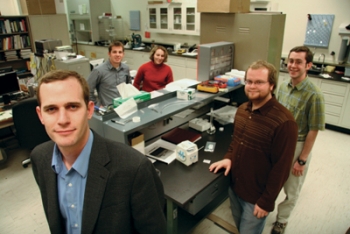 Cody Friesen and his team at Arizona State University | Photo Credit Arizona State University
Cody Friesen and his team at Arizona State University | Photo Credit Arizona State University