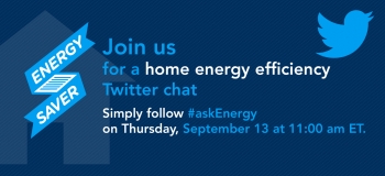 The Energy Department's home energy efficiency experts David Lee and Sam Rashkin will be answering your questions on ways to save energy and money at home. | Image courtesy of Sarah Gerrity. The Energy Department's home energy efficiency experts David Lee and Sam Rashkin will be answering your questions on ways to save energy and money at home. | Image courtesy of Sarah Gerrity.