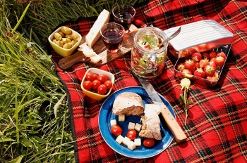 A picnic is a good way to save energy whle enjoying the summer weather. | Photo courtesy of ©iStockphoto/Silberkorn A picnic is a good way to save energy whle enjoying the summer weather. | Photo courtesy of ©iStockphoto/Silberkorn