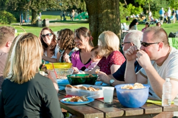 With a little planning, your family reunion can be both fun and energy-efficient this year. | Photo courtesy of ©iStockphoto/RonTech2000 With a little planning, your family reunion can be both fun and energy-efficient this year. | Photo courtesy of ©iStockphoto/RonTech2000