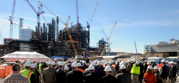 On Friday, Nov. 8, 2013, Secretary Moniz and international energy officials toured Kemper, the nation's largest carbon capture and storage facility, in Liberty, Mississippi. On Friday, Nov. 8, 2013, Secretary Moniz and international energy officials toured Kemper, the nation's largest carbon capture and storage facility, in Liberty, Mississippi.