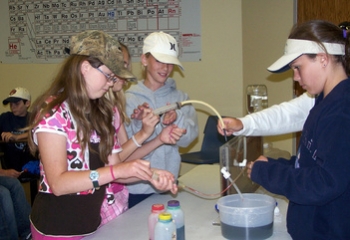 Kids have fun cleaning up âpollutedâ groundwater at the Childrenâs Water Festival in Grand Junction, Colo. Kids have fun cleaning up âpollutedâ groundwater at the Childrenâs Water Festival in Grand Junction, Colo.