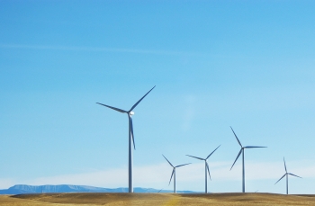 Americans' use of wind energy -- like that produced at this wind farm in Montana -- grew by 18 percent in 2013 over the previous year. | Photo courtesy of Free Images. Americans' use of wind energy -- like that produced at this wind farm in Montana -- grew by 18 percent in 2013 over the previous year. | Photo courtesy of Free Images.