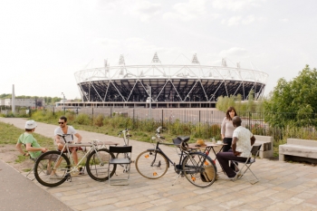 Olympic stadium, with a roof made of 2,500 tons of steel tubing from recycled gas pipelines, is one example of sustainable design that is part of London's 500-acre Olympic Park. | Photo courtesy of iStock user <a href="http://www.istockphoto.com/user_view.php?id=2255267">Johnny Greig</a>.
Olympic stadium, with a roof made of 2,500 tons of steel tubing from recycled gas pipelines, is one example of sustainable design that is part of London's 500-acre Olympic Park. | Photo courtesy of iStock user <a href="http://www.istockphoto.com/user_view.php?id=2255267">Johnny Greig</a>.