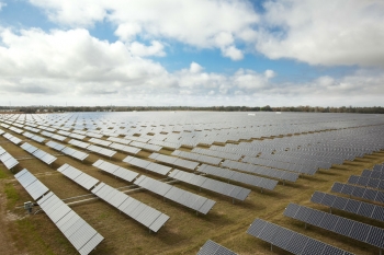 <strong>October 2013:</strong> The Energy Department announces $60 million in new projects to support innovative solar energy research and development. As part of the Departmentâs SunShot Initiative, the awards aim to help lower the cost of solar electricity, advance seamless grid integration and support a growing U.S. solar workforce. <a href="http://www.energy.gov/articles/energy-department-announces-60-million-drive-affordable-efficient-solar-power?__utma=1.822254579.1380221839.1387833000.1387894189.83&__utmb=1.21.10.1387894189&__utmc=1&__utmx=-&__utmz=1.1387894189.83.56.utmcsr=google|utmccn=(organic)|utmcmd=organic|utmctr=(not%20provided)&__utmv=-&__utmk=231720095">Learn more.</a> | <em>Photo of Florida Power & Light Company's DeSoto Next Generation Solar Energy Center courtesy of Florida SunPower Corporation </em>
<strong>October 2013:</strong> The Energy Department announces $60 million in new projects to support innovative solar energy research and development. As part of the Departmentâs SunShot Initiative, the awards aim to help lower the cost of solar electricity, advance seamless grid integration and support a growing U.S. solar workforce. <a href="http://www.energy.gov/articles/energy-department-announces-60-million-drive-affordable-efficient-solar-power?__utma=1.822254579.1380221839.1387833000.1387894189.83&__utmb=1.21.10.1387894189&__utmc=1&__utmx=-&__utmz=1.1387894189.83.56.utmcsr=google|utmccn=(organic)|utmcmd=organic|utmctr=(not%20provided)&__utmv=-&__utmk=231720095">Learn more.</a> | <em>Photo of Florida Power & Light Company's DeSoto Next Generation Solar Energy Center courtesy of Florida SunPower Corporation </em>