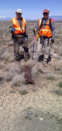 A shell is found during a walkdown of the Idaho site. A shell is found during a walkdown of the Idaho site.