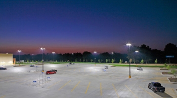 The LED Site Lighting Specification keeps the parking area well lit while limiting "light trespass" on the surrounding neighborhood. Credit: Walmart The LED Site Lighting Specification keeps the parking area well lit while limiting "light trespass" on the surrounding neighborhood. Credit: Walmart