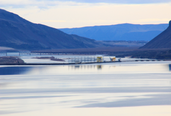 Hydroelectric power from the Wanapum Dam on the Columbia River provides clean energy to the SGL Automotive Carbon Fibers plant. (Photo courtesy of SGL Automotive Carbon Fibers) Hydroelectric power from the Wanapum Dam on the Columbia River provides clean energy to the SGL Automotive Carbon Fibers plant. (Photo courtesy of SGL Automotive Carbon Fibers)