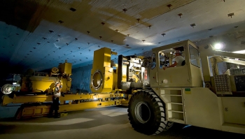 WIPPâs exceptional safety performance in all operations was again acknowledged in 2013. In this photo of WIPP operations, personnel load a facility cask containing remote-handled TRU waste onto horizontal emplacement equipment. Once loaded, the emplacement equipment pushes the canister out of the facility cask and into a borehole. The DOE awarded WIPP with the Voluntary Protection Programâs Legacy of Stars award this year. This award, which is the result of achieving star status for four consecutive years, is the second DOE Legacy of Stars award WIPP has received. Also, the New Mexico Bureau of Mines and the New Mexico Mining Association recognized WIPP with the Safe Operator of the Year Award. This is the 25th such award received by WIPP out of the last 27 years. WIPPâs exceptional safety performance in all operations was again acknowledged in 2013. In this photo of WIPP operations, personnel load a facility cask containing remote-handled TRU waste onto horizontal emplacement equipment. Once loaded, the emplacement equipment pushes the canister out of the facility cask and into a borehole. The DOE awarded WIPP with the Voluntary Protection Programâs Legacy of Stars award this year. This award, which is the result of achieving star status for four consecutive years, is the second DOE Legacy of Stars award WIPP has received. Also, the New Mexico Bureau of Mines and the New Mexico Mining Association recognized WIPP with the Safe Operator of the Year Award. This is the 25th such award received by WIPP out of the last 27 years.