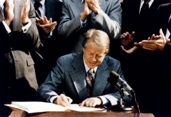 August 4, 1977: President Carter signs the Department of Energy Organization Act August 4, 1977: President Carter signs the Department of Energy Organization Act