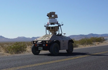 October 4, 2010: Robot on Security Patrol October 4, 2010: Robot on Security Patrol