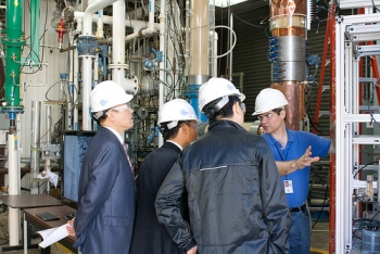 Members of China's Shenhua Group visit FE's National Energy Technology Laboratory. Photo courtesy of NETL. Members of China's Shenhua Group visit FE's National Energy Technology Laboratory. Photo courtesy of NETL.