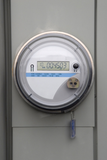 A digital electric meter on the side of a house. | Photo courtesy of ©iStockphoto/nbehmans
A digital electric meter on the side of a house. | Photo courtesy of ©iStockphoto/nbehmans