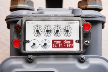 A natural gas meter on a house. | Photo courtesy of ©iStockphoto/fstockfoto
A natural gas meter on a house. | Photo courtesy of ©iStockphoto/fstockfoto