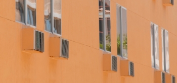 A room air conditioner is one solution to cooling part of a house. | Photo courtesy of ©iStockphoto/kschulze. A room air conditioner is one solution to cooling part of a house. | Photo courtesy of ©iStockphoto/kschulze.